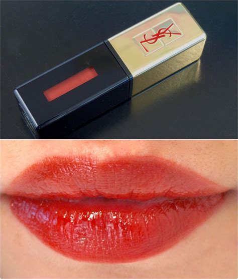 yves saint laurent glossy stain review|ysl pur couture lip stain.